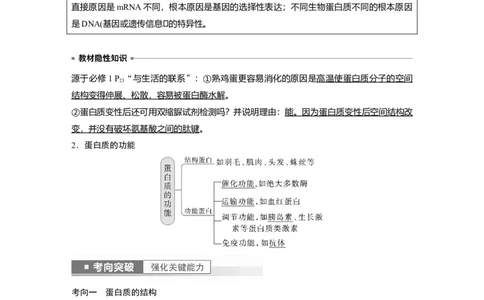2023年高考生物一轮复习（全国版）第1单元第3课时　蛋白质是生命活动的主要承担者_通用版（老高考）复习资料_2023年复习资料_一轮复习_2023年高考生物一轮复习讲义+课件（全国版）