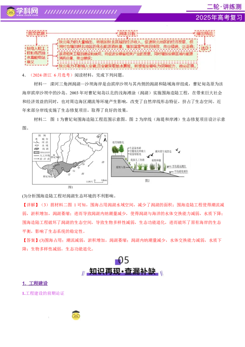 专题10交通、工程建设、国际合作（讲义）（解析版）_2025年新高考资料_二轮复习_上好课2025年高考地理二轮复习讲练测（新高考通用）3381954