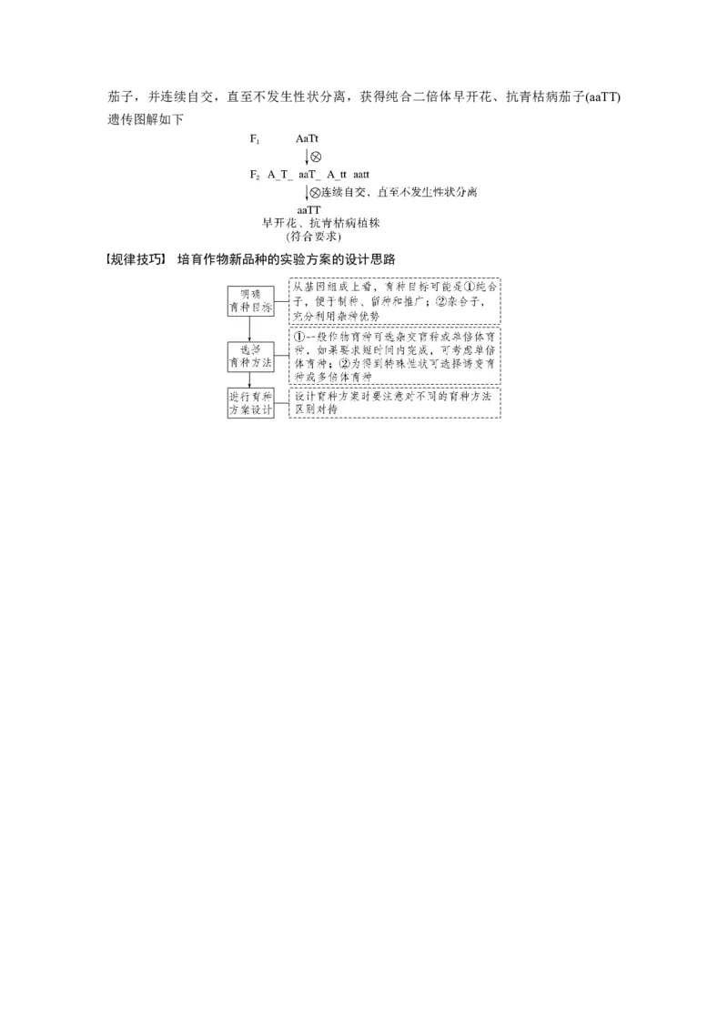 2023年高考生物二轮复习（全国版）第1篇专题突破专题5考点2　可遗传变异与育种_通用版（老高考）复习资料_2023年复习资料_二轮复习_2023年高考生物二轮复习讲义+课件（全国版）