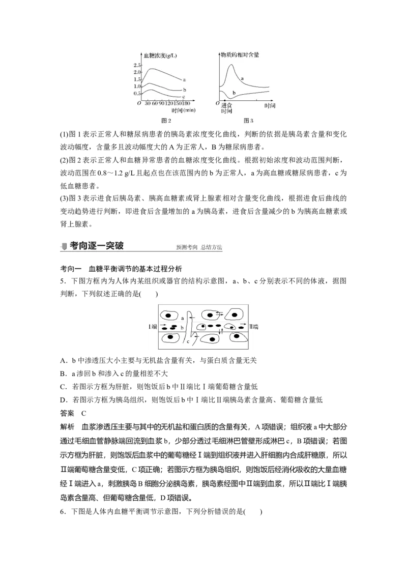 2022年高考生物一轮复习第8单元第25讲　通过激素的调节　神经调节与体液调节的关系_新高考复习资料_2022年新高考复习资料_2022年一轮复习最新版