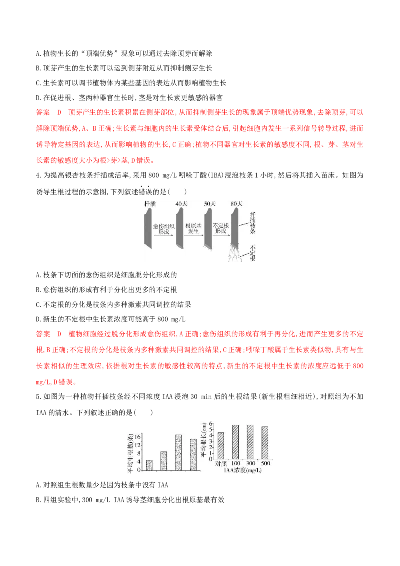 押题点09植物生命活动的调节（解析版）_2024年新高考资料_5.2024三轮冲刺_备战2024年高考生物临考题号押题（辽宁、黑龙江、吉林专用）322857720
