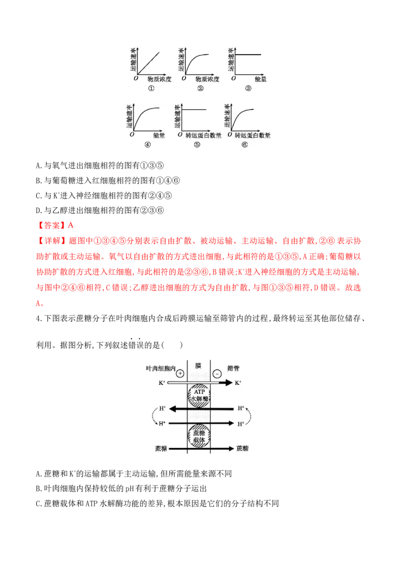 第02讲细胞的基本结构、功能与物质进出细胞的方式（讲义）解析版_2024年新高考资料_2.2024二轮复习_2024年高考生物二轮复习讲练测（新教材新高考）
