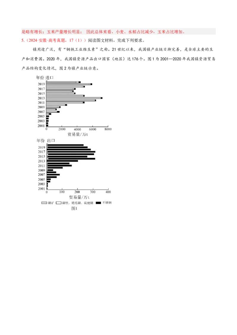 专题02非选择题攻略（练习）（解析版）_2025年新高考资料_二轮复习_上好课2025年高考地理二轮复习讲练测（新高考通用）3381954