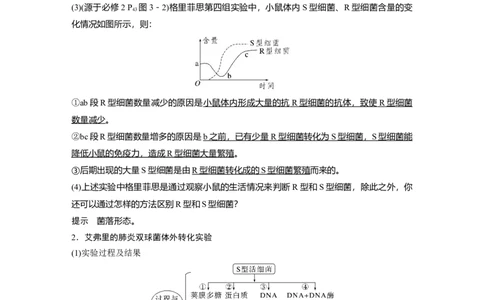 2023年高考生物一轮复习（全国版）第6单元第1课时　DNA是主要的遗传物质_通用版（老高考）复习资料_2023年复习资料_一轮复习_2023年高考生物一轮复习讲义+课件（全国版）