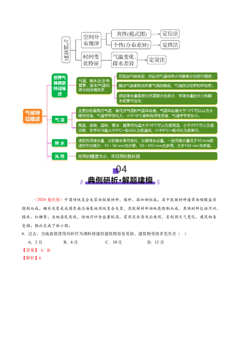 专题03大气运动（讲义）（解析版）_2025年新高考资料_二轮复习_上好课2025年高考地理二轮复习讲练测（新高考通用）3381954