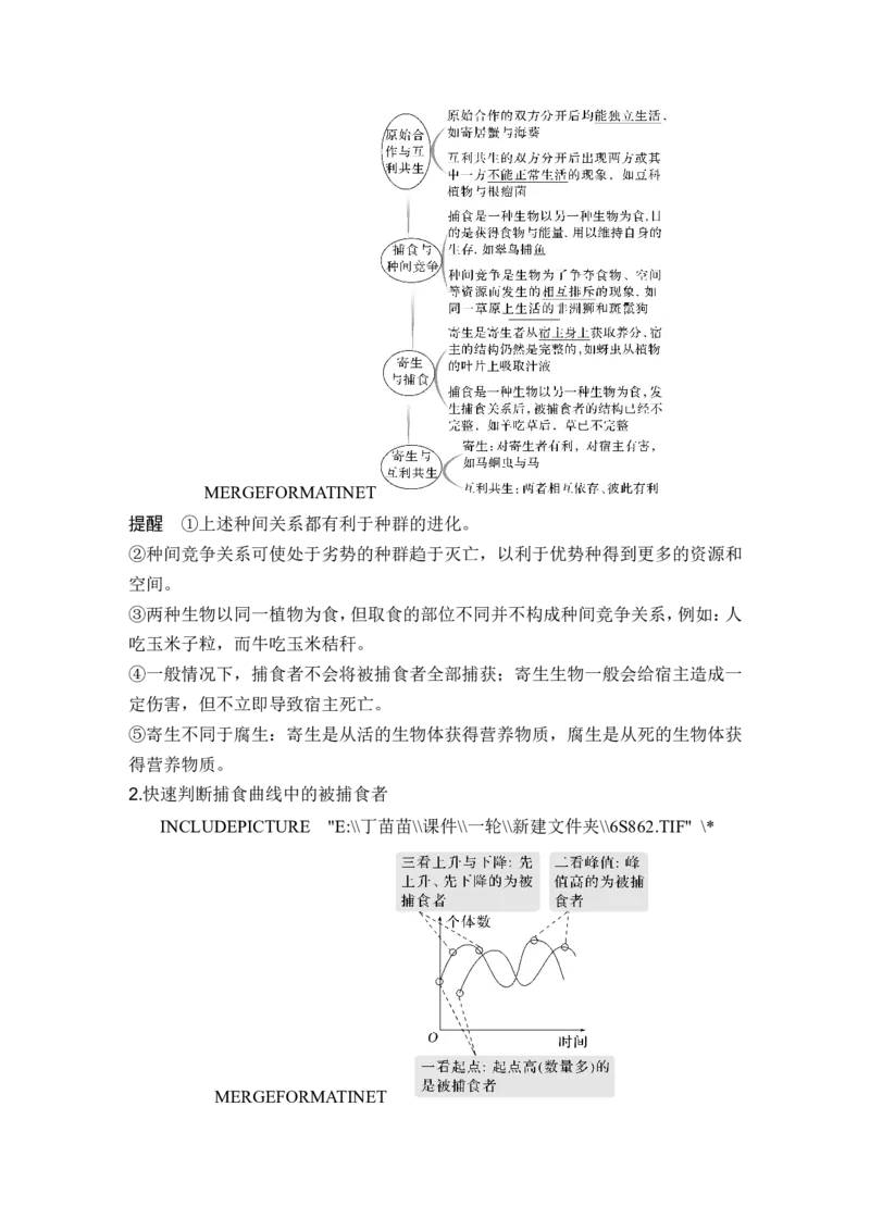 第28讲群落及其演替_2024年新高考资料_1.2024一轮复习_2024年高考生物一轮复习讲义（新人教版）_另附1套Word版题库_选择性必修2_第九单元生物与环境
