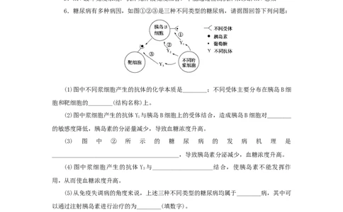 2023版新教材高考生物微专题小练习专练75免疫失调202208091245_通用版（老高考）复习资料_2023年复习资料_一轮复习_2023届高考生物一轮微专题100练