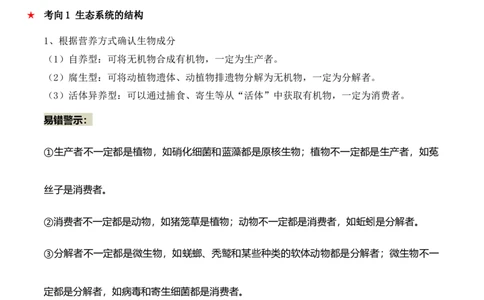 第15讲生态系统及人与环境（讲义）（解析版）_2024年新高考资料_2.2024二轮复习_2024年高考生物二轮复习讲练测（新教材新高考）