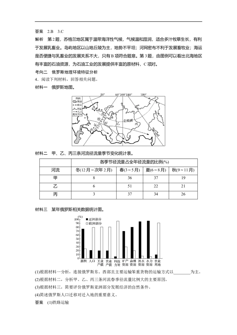 62区域地理第1章世界地理第37讲世界重要地区和主要国家_通用版（老高考）复习资料_2023年复习资料_地理高三一轮复习系列_地理高三一轮复习系列《一轮复习讲义》（教师版）
