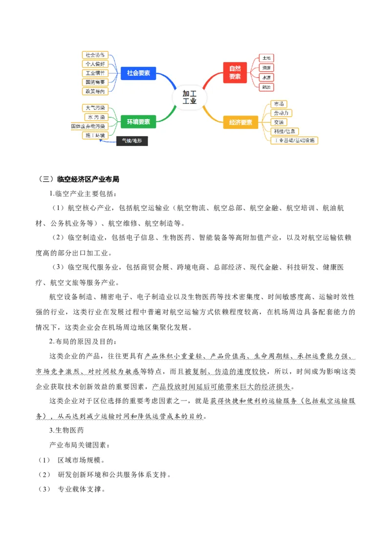 重难点10工业和服务业的可持续发展（原卷版）_2025年新高考资料_二轮复习_2025年高三地理高考二轮复习专项提升（新高考通用）3405802_重点&middot;难点&middot;热点专练（分地区）_广东专用