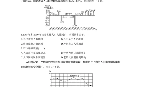 24必修②第1章人口的变化第15讲人口的数量变化与人口合理容量_通用版（老高考）复习资料_2023年复习资料_地理高三一轮复习系列_地理高三一轮复习系列《一轮复习讲义》（学生版）