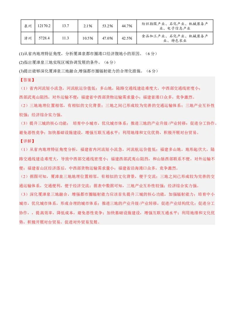 信息必刷卷01（江苏专用）（解析版）_2025年新高考资料_2025考前信息卷_2025年高考地理考前信息必刷卷（江苏专用）3434527