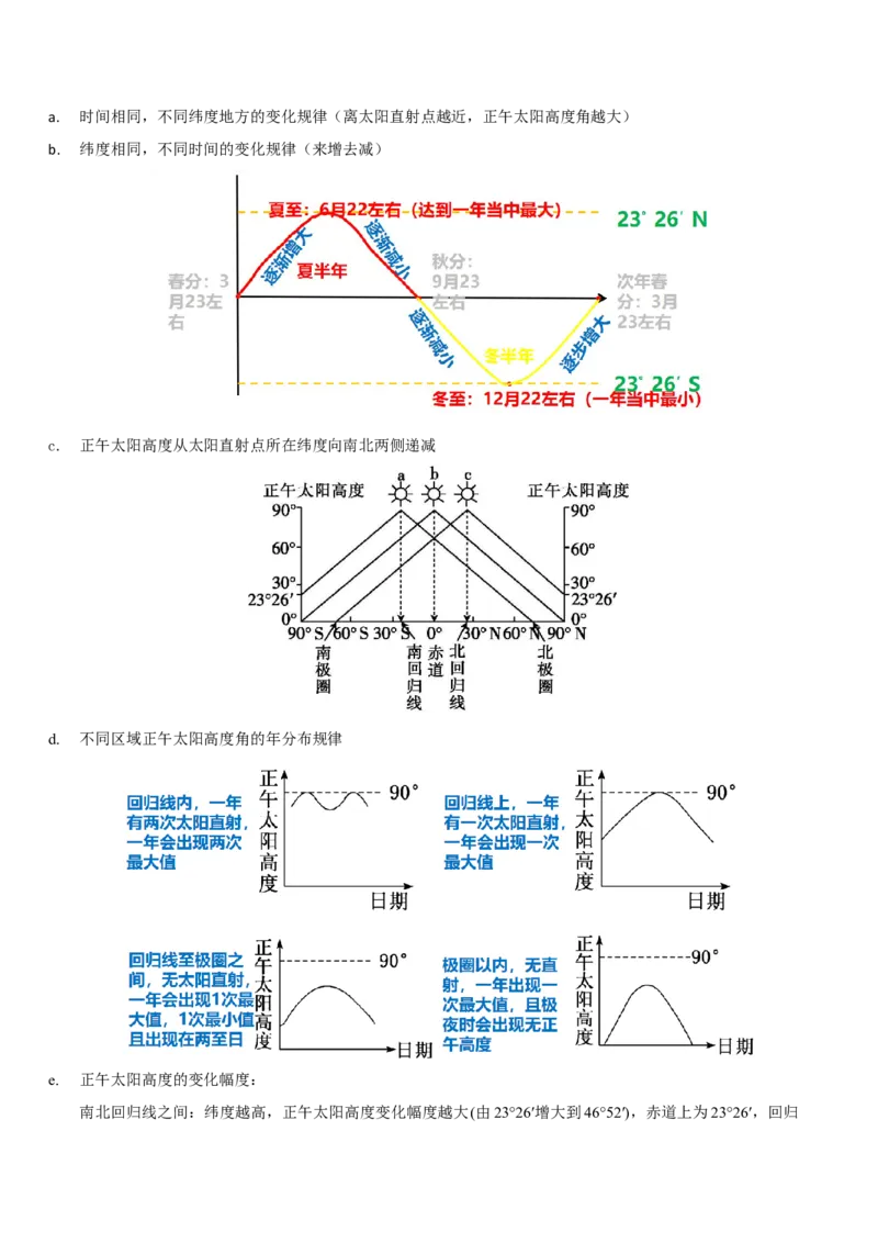重难点03地球运动规律（原卷版）_2025年新高考资料_二轮复习_2025年高三地理高考二轮复习专项提升（新高考通用）3405802_重点&middot;难点&middot;热点专练（分地区）_江苏专用