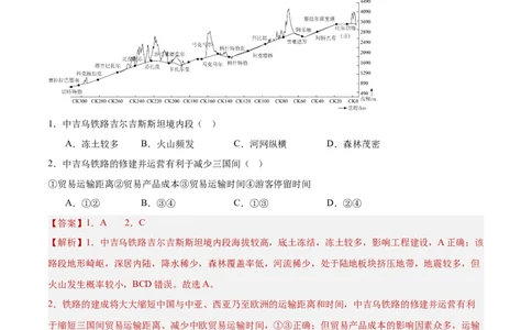 热点03国际合作-2025年高考地理热点&middot;重点&middot;难点（解析版）_2025年新高考资料_二轮复习_01高考语文等多个文件_2025年高三地理高考二轮复习专项提升_重点&middot;难点&middot;热点专练（分地区）