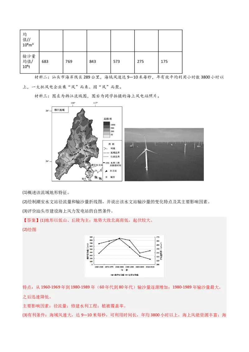 题型01新考法（解析版）_2025年新高考资料_二轮复习_01高考语文等多个文件_2025年高三地理高考二轮复习专项提升_重点&middot;难点&middot;热点专练（分地区）_江苏专用