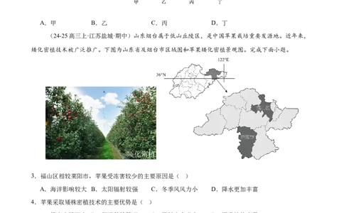 微专题冻害（寒潮、冻雨等）、森林火灾、堰塞湖、城市内涝（练习）（原卷版）_2025年新高考资料_二轮复习_01高考语文等多个文件_第一部分专题突破