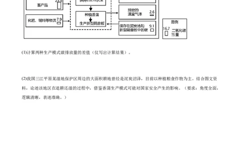 热点04全球气候变化（原卷版）_2025年新高考资料_二轮复习_2025年高三地理高考二轮复习专项提升（新高考通用）3405802_重点&middot;难点&middot;热点专练（分地区）_黑吉辽专用