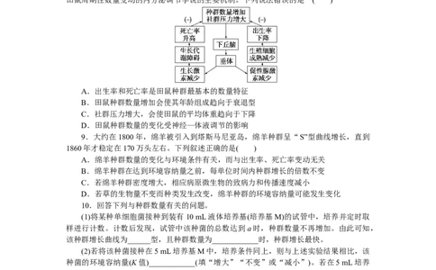 专练72　种群数量的变化_通用版（老高考）复习资料_2023年复习资料_专项复习_2023《微专题&middot;小练习》&middot;生物