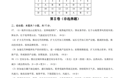 地理（黑吉辽蒙卷）（参考答案）_2025年新高考资料_二轮复习_2025年高三地理高考二轮复习专项提升（新高考通用）3405802_模拟试卷