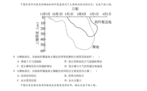 信息必刷卷01（黑吉辽蒙专用）（原卷版）_2025年新高考资料_2025考前信息卷_2025年高考地理考前信息必刷卷（黑吉辽蒙专用）3434526