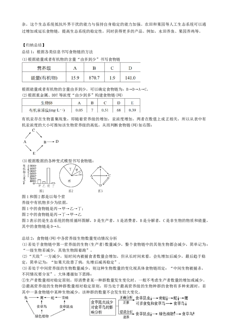 第35讲生态系统的结构（讲义）（教师版）_2024年新高考资料_1.2024一轮复习_2024年高考生物一轮复习讲练测（新教材新高考）