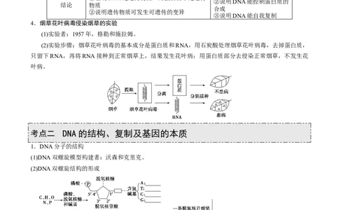 GKSW150_第17讲遗传的物质基础-备战2022年高考生物一轮复习精品讲义（人教版）(原卷版)_新高考复习资料_2022年新高考复习资料_备战2022新高考生物一轮复习精品讲义（人教版）