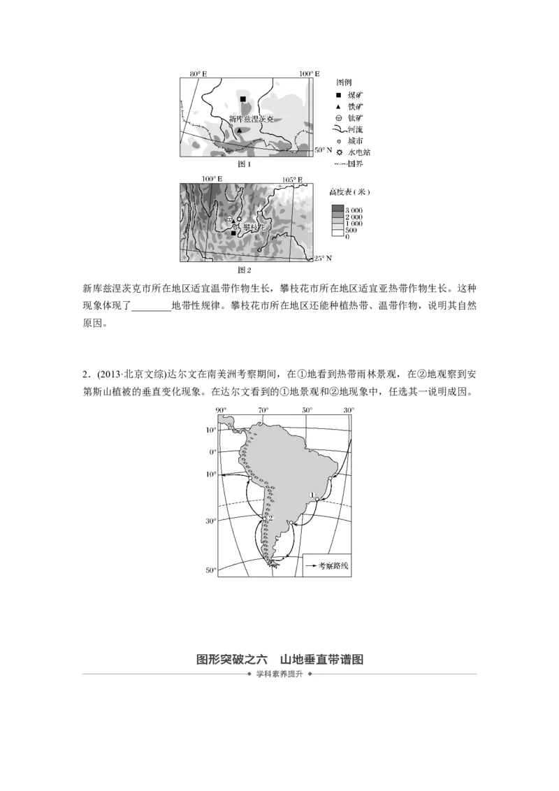21必修①第6章自然地理环境的整体性与差异性第14讲自然地理环境的整体性与差异性_通用版（老高考）复习资料_2023年复习资料_地理高三一轮复习系列
