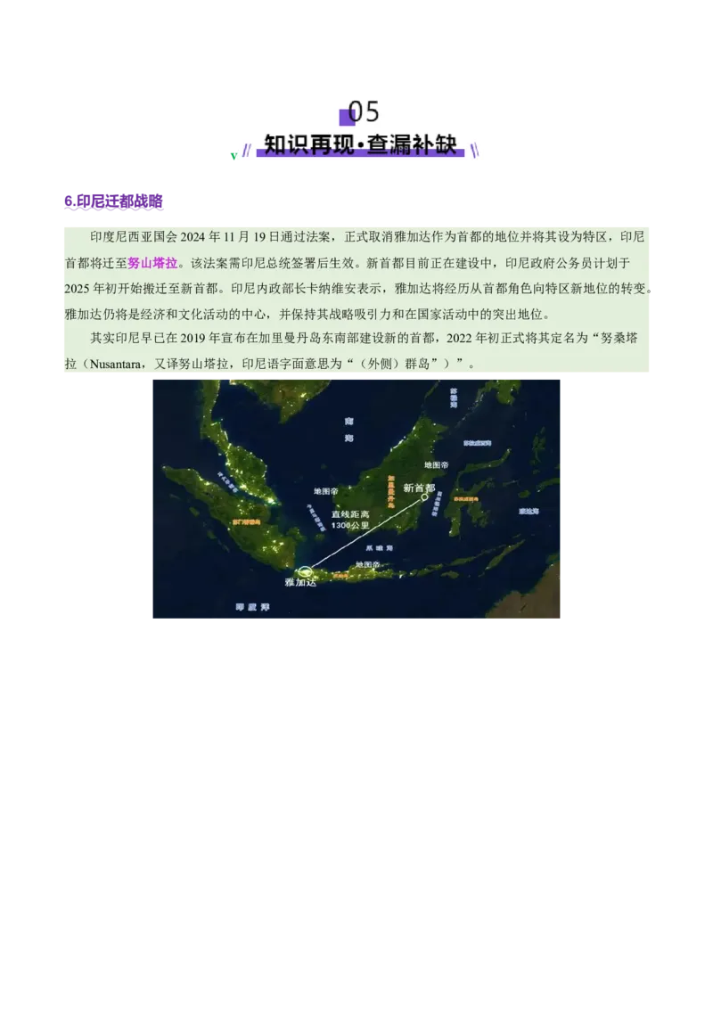 时事热点（讲义）（解析版）_2025年新高考资料_二轮复习_01高考语文等多个文件_上好课2025年高考地理二轮复习讲练测（新高考通用）_第四部分热点聚焦