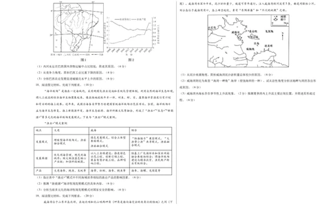 地理（甘肃卷）（考试版A3）_2025年新高考资料_二轮复习_01高考语文等多个文件_2025年高三地理高考二轮复习专项提升_模拟试卷_地理（甘肃卷）-学易金卷：2025年高考第二次模拟考试_50397769