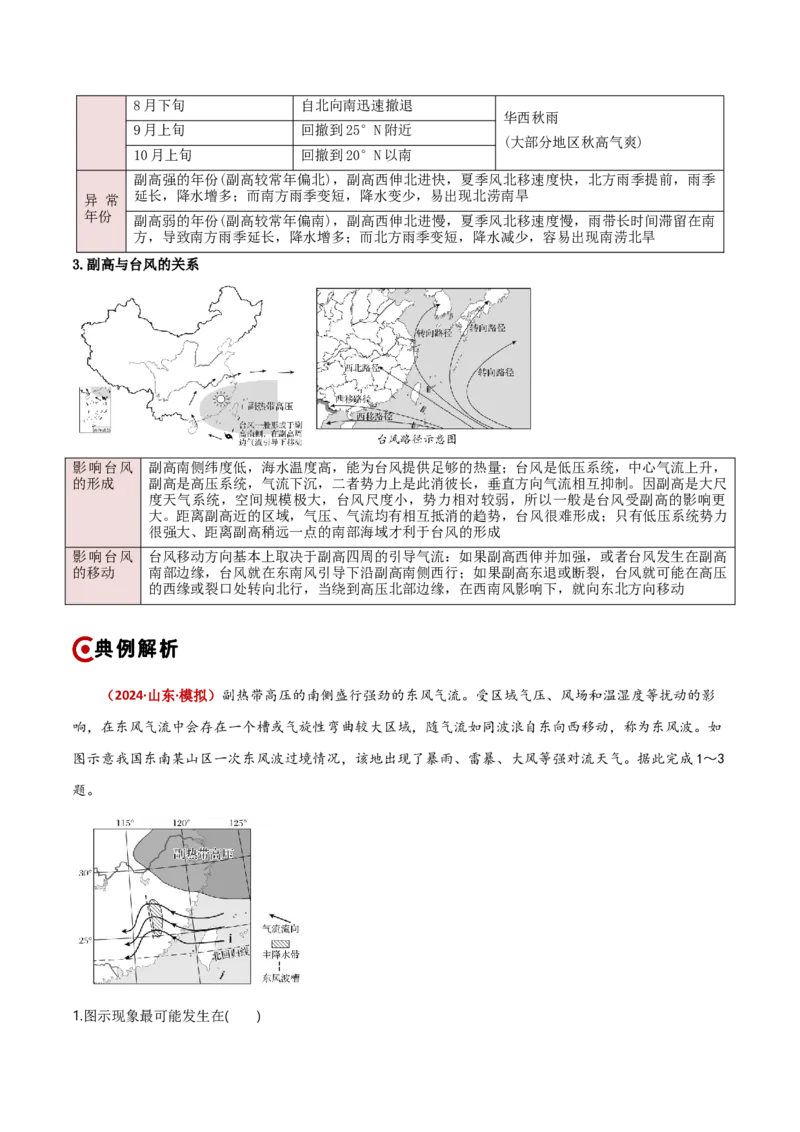重难点02地球上的大气（解析版）_2025年新高考资料_二轮复习_2025年高三地理高考二轮复习专项提升（新高考通用）3405802_重点&middot;难点&middot;热点专练（分地区）_新高考通用