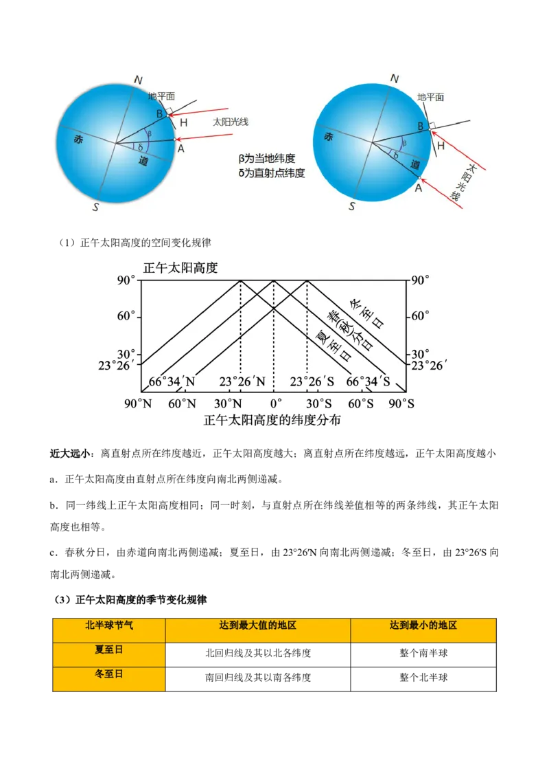重难点01地球运动规律（浙江专用）（原卷版）_2025年新高考资料_二轮复习_01高考语文等多个文件_2025年高三地理高考二轮复习专项提升_重点&middot;难点&middot;热点专练（分地区）_浙江专用
