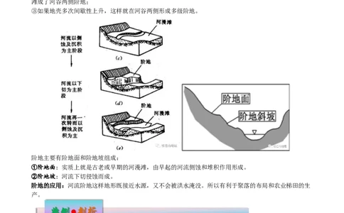 微专题河流阶地（解析版）_2025年新高考资料_二轮复习_01高考语文等多个文件_2025年高三地理高考二轮复习专项提升_微专题集成讲练
