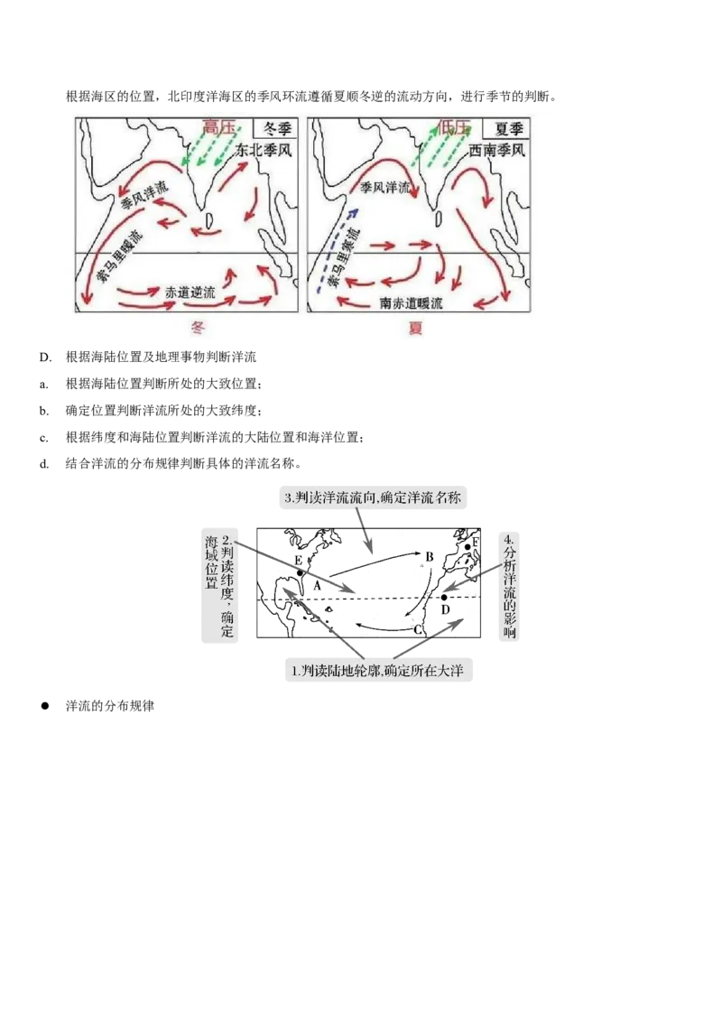 重难点05水体运动规律（解析版）_2025年新高考资料_二轮复习_01高考语文等多个文件_2025年高三地理高考二轮复习专项提升_重点&middot;难点&middot;热点专练（分地区）_江苏专用