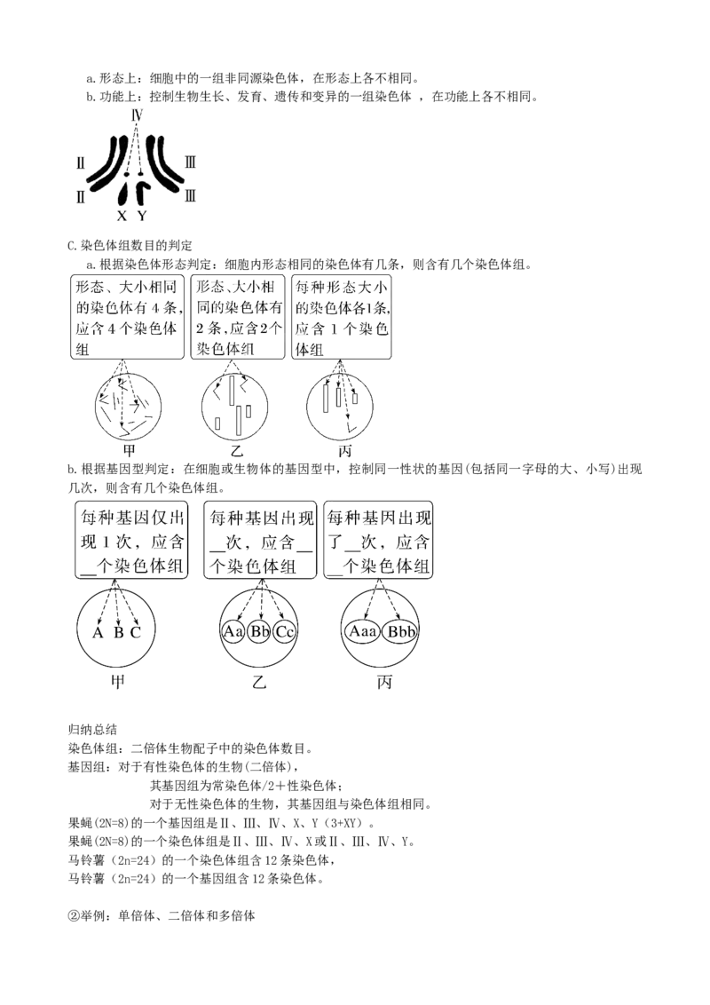 第23讲生物的变异（讲义）（学生版）_2024年新高考资料_1.2024一轮复习_2024年高考生物一轮复习讲练测（新教材新高考）