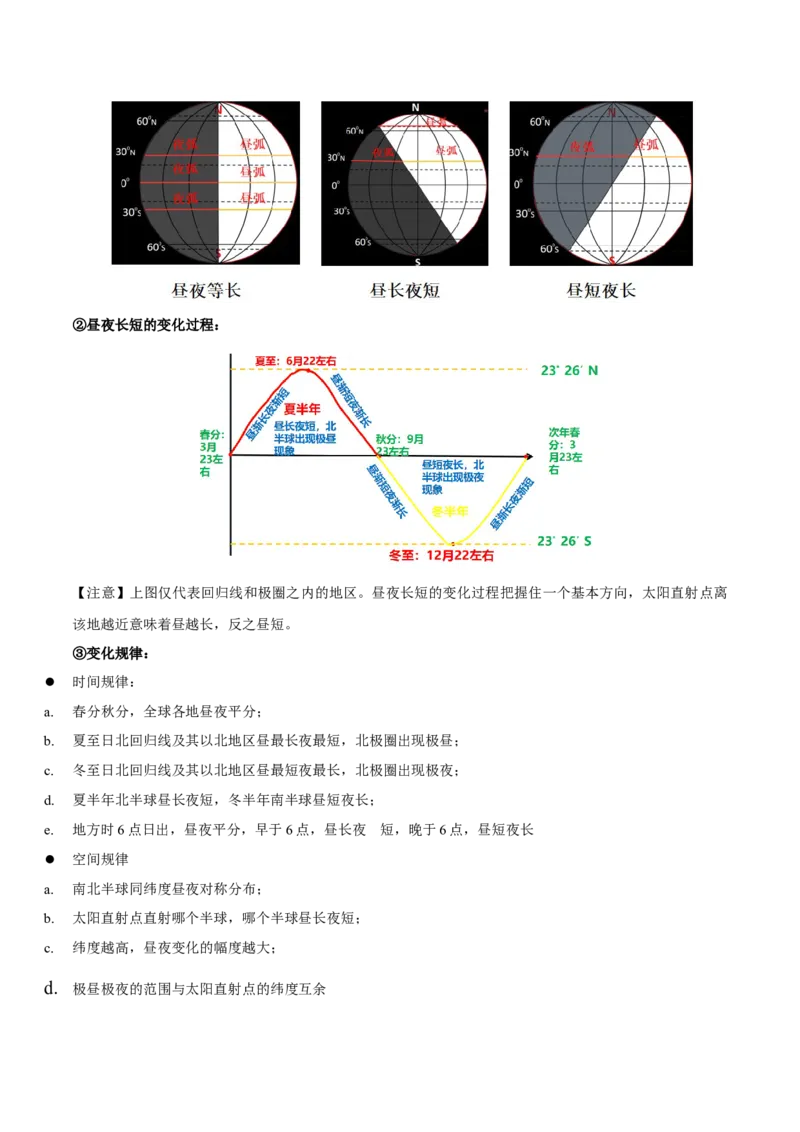 重难点03地球运动规律（解析版）_2025年新高考资料_二轮复习_01高考语文等多个文件_2025年高三地理高考二轮复习专项提升_重点&middot;难点&middot;热点专练（分地区）_江苏专用