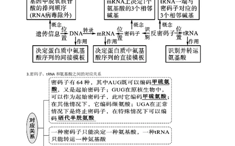 第22讲基因的表达、基因与性状的关系（讲义）（学生版）_2024年新高考资料_1.2024一轮复习_2024年高考生物一轮复习讲练测（新教材新高考）