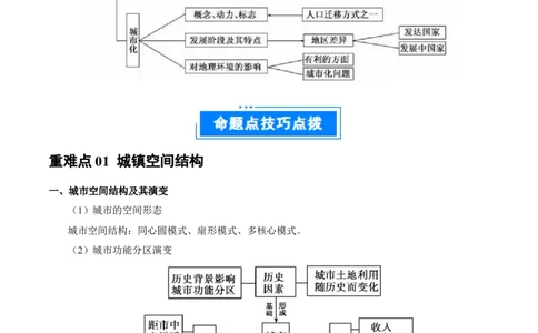 重难点08城镇与乡村发展（解析版）_2025年新高考资料_二轮复习_2025年高三地理高考二轮复习专项提升（新高考通用）3405802_重点&middot;难点&middot;热点专练（分地区）_广东专用