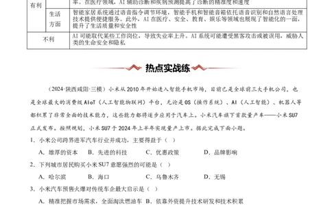 热点02科技-2025年高考地理热点&middot;重点&middot;难点（原卷版）_2025年新高考资料_二轮复习_01高考语文等多个文件_2025年高三地理高考二轮复习专项提升_重点&middot;难点&middot;热点专练（分地区）