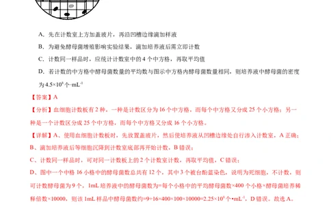 第14讲种群和群落（练习）（解析版）_2024年新高考资料_2.2024二轮复习_2024年高考生物二轮复习讲练测（新教材新高考）