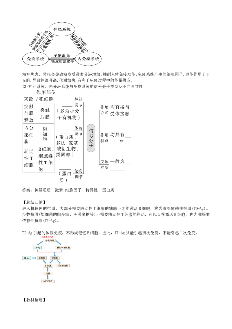 第29讲免疫调节（讲义）（学生版）_2024年新高考资料_1.2024一轮复习_2024年高考生物一轮复习讲练测（新教材新高考）