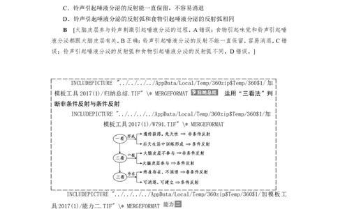 [12533099]高中生物一轮复习学案：第24讲　通过神经系统的调节_新高考复习资料_2023年新高考复习资料_一轮复习_精讲精练2023届新高考生物一轮复习学案