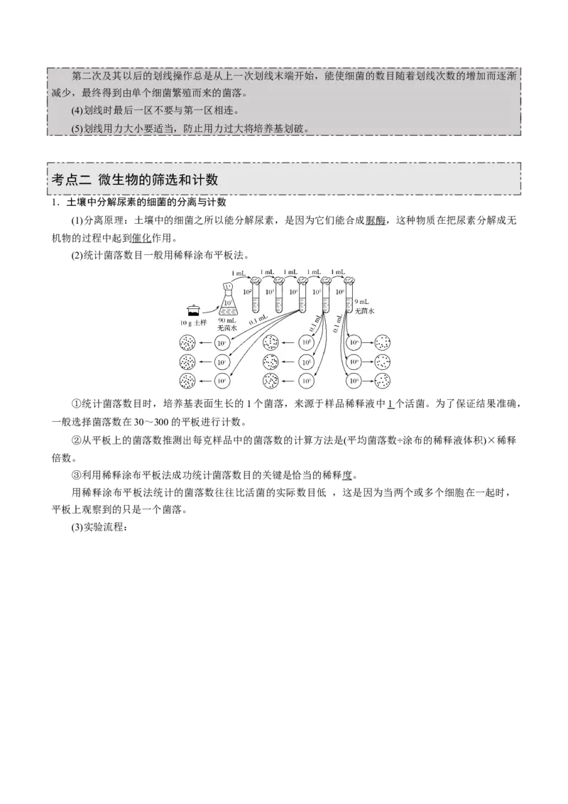GKSW150_第31讲微生物的培养与应用-备战2022年高考生物一轮复习精品讲义（人教版）(解析版)_新高考复习资料_2022年新高考复习资料_备战2022新高考生物一轮复习精品讲义（人教版）