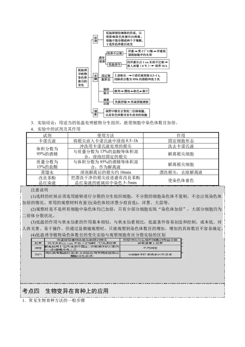 GKSW150_第18讲生物的变异、育种-备战2022年高考生物一轮复习精品讲义（人教版）(解析版)_新高考复习资料_2022年新高考复习资料_备战2022新高考生物一轮复习精品讲义（人教版）