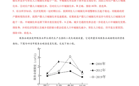地理（黑吉辽蒙卷）（全解全析）_2025年新高考资料_二轮复习_2025年高三地理高考二轮复习专项提升（新高考通用）3405802_模拟试卷