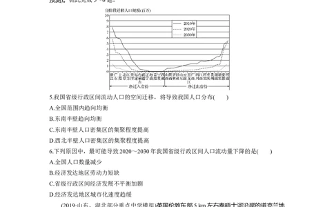 31专项突破练5人口和城市_通用版（老高考）复习资料_2023年复习资料_地理高三一轮复习系列_地理高三一轮复习系列《一轮复习讲义》（学生版）