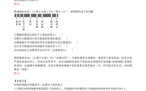 第18讲伴性遗传和人类遗传病（讲义）（学生版）_2024年新高考资料_1.2024一轮复习_2024年高考生物一轮复习讲练测（新教材新高考）