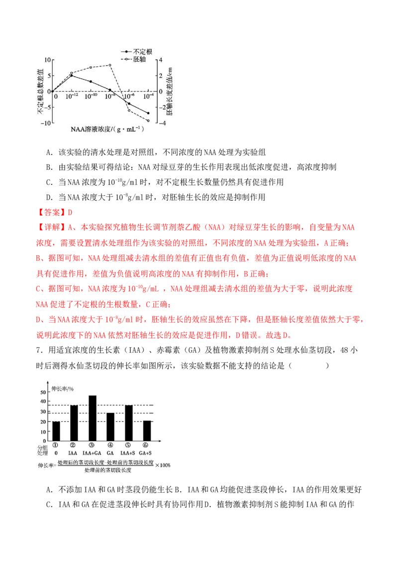 第19讲实验与探究（讲义）（解析版）_2024年新高考资料_2.2024二轮复习_2024年高考生物二轮复习讲练测（新教材新高考）