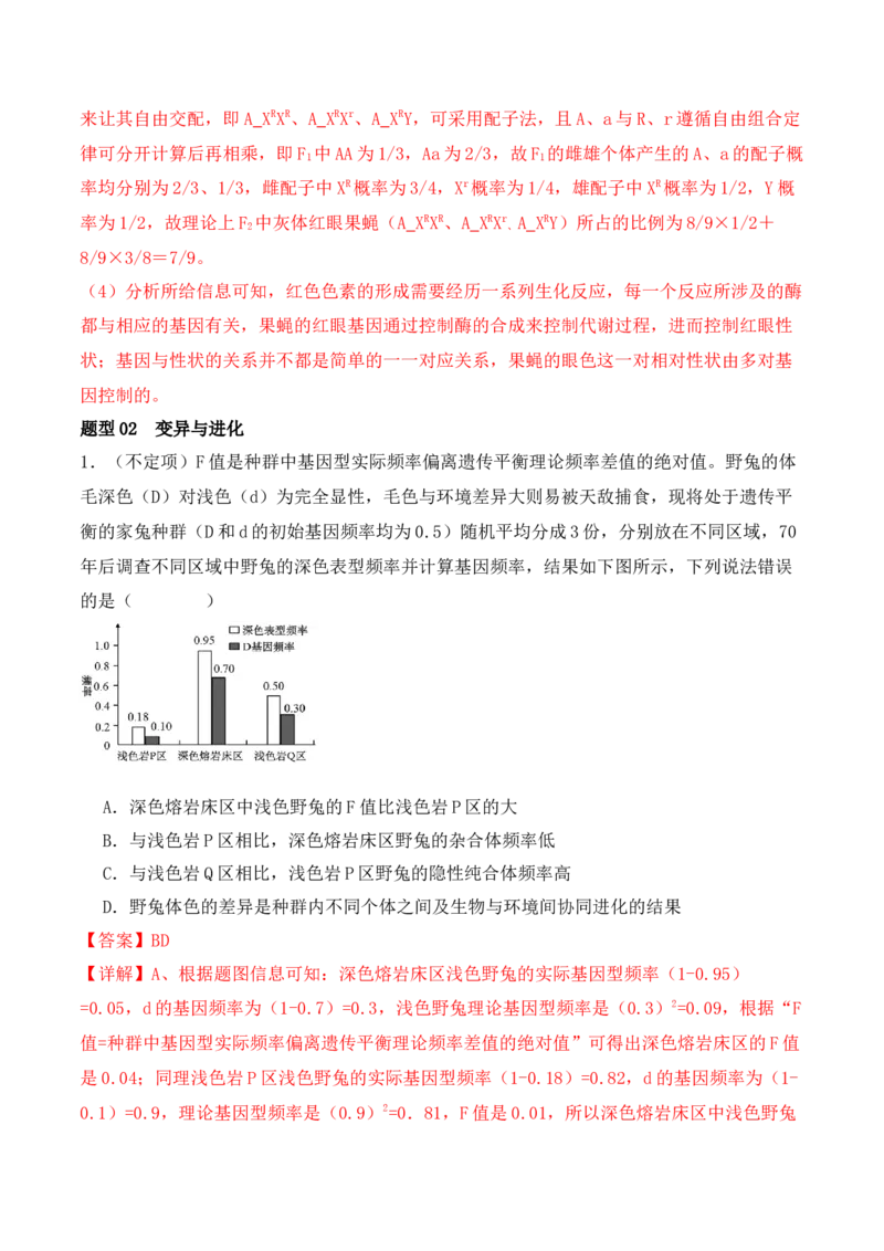 第19讲实验与探究（讲义）（解析版）_2024年新高考资料_2.2024二轮复习_2024年高考生物二轮复习讲练测（新教材新高考）