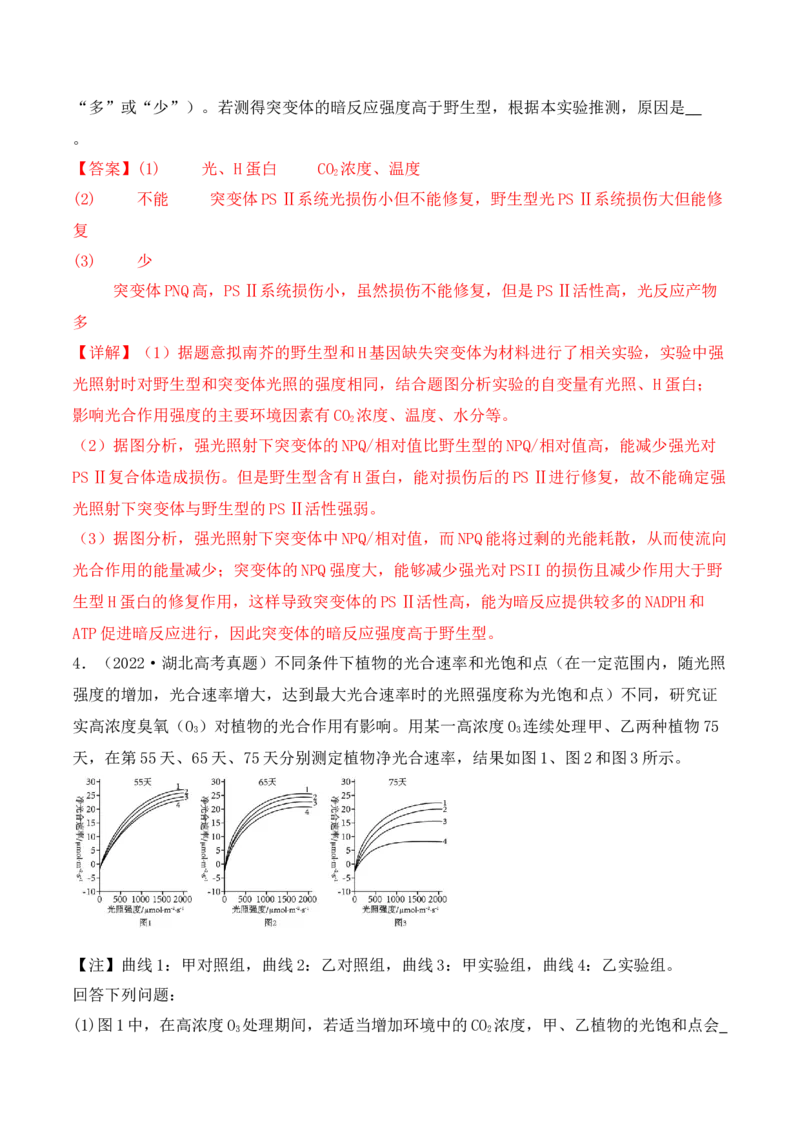 第19讲实验与探究（讲义）（解析版）_2024年新高考资料_2.2024二轮复习_2024年高考生物二轮复习讲练测（新教材新高考）