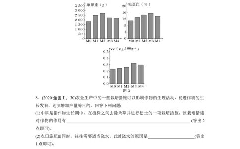 第3单元　微专题二　提高农作物产量_2024年新高考资料_1.2024一轮复习_2024年高考生物一轮复习讲义（新人教版）_学生版在此文件夹_大一轮复习讲义_第三单元　细胞的能量供应和利用